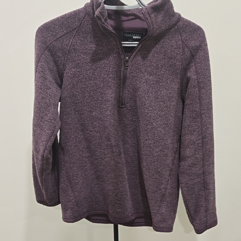 Eddie Bauer Men's Purple Sweater